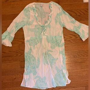 Mud Pie beach/pool coverup